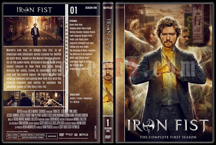 Iron Fist (Season 1-2) - Custom Dvd Cover Set - English [2017-?]-01jpg