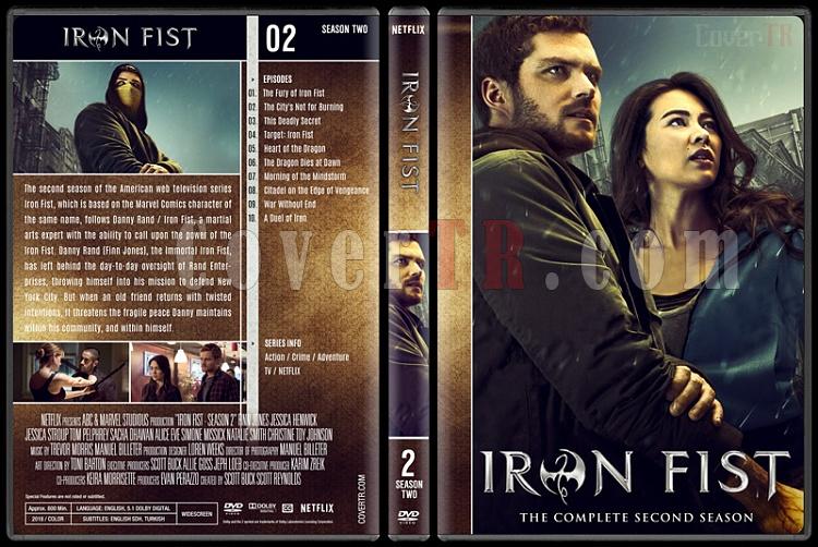 Iron Fist (Season 1-2) - Custom Dvd Cover Set - English [2017-?]-02jpg