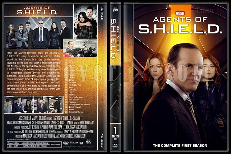 Agents of S.H.I.E.L.D. (Season 1-5) - Custom Dvd Cover Set - English [2013-?]-1jpg