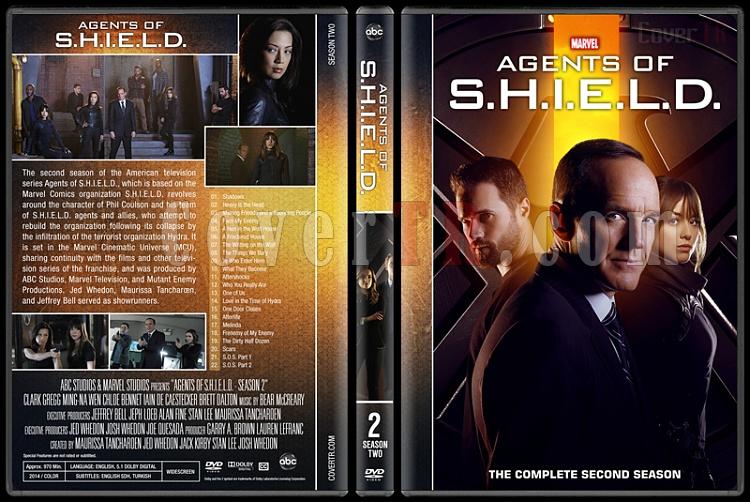 Agents of S.H.I.E.L.D. (Season 1-5) - Custom Dvd Cover Set - English [2013-?]-2jpg