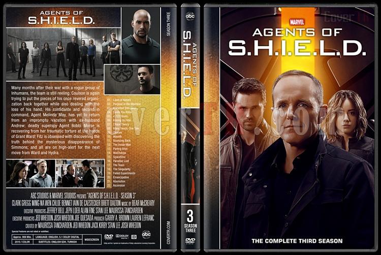 Agents of S.H.I.E.L.D. (Season 1-5) - Custom Dvd Cover Set - English [2013-?]-3jpg