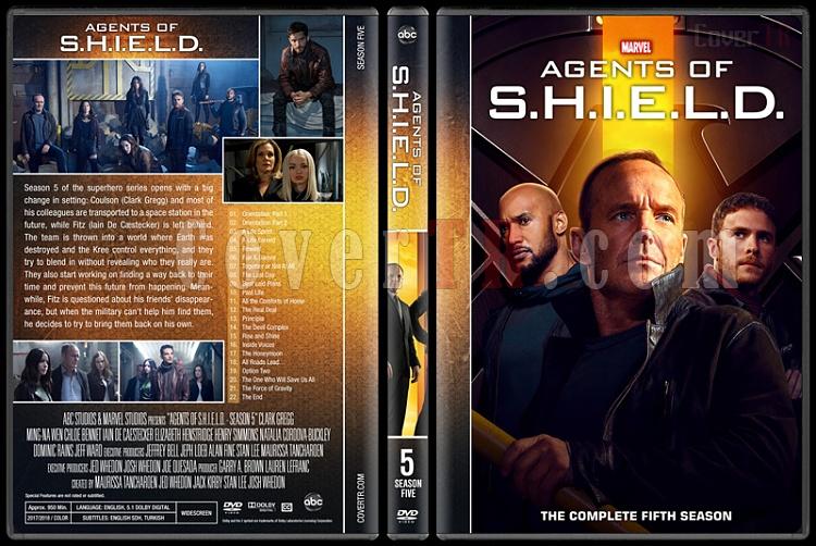 Agents of S.H.I.E.L.D. (Season 1-5) - Custom Dvd Cover Set - English [2013-?]-5jpg