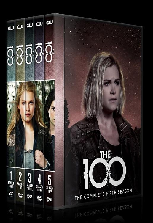 The 100 (Seasons 1-5) - Custom Dvd Cover Set - English [2014-?]-0jpg