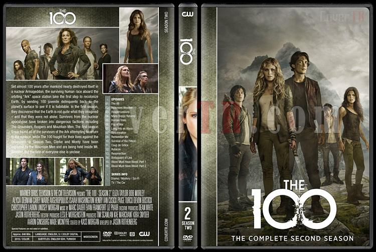 The 100 (Seasons 1-5) - Custom Dvd Cover Set - English [2014-?]-2jpg