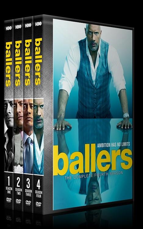 Ballers (Seasons 1-4) - Custom Dvd Cover Set - English [2016-?]-0jpg