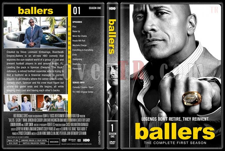 Ballers (Seasons 1-4) - Custom Dvd Cover Set - English [2016-?]-1jpg