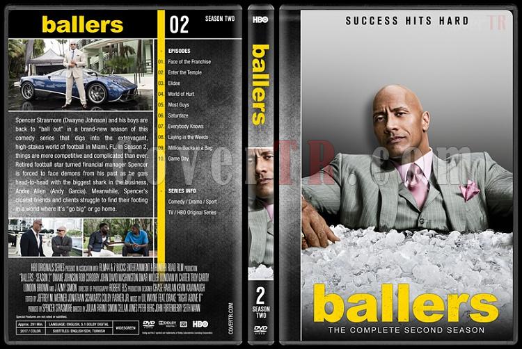 Ballers (Seasons 1-4) - Custom Dvd Cover Set - English [2016-?]-2jpg