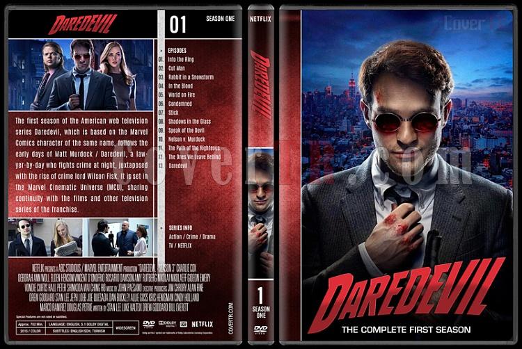 Daredevil (Seasons 1-3) - Custom Dvd Cover Set - English [2015-?]-1jpg