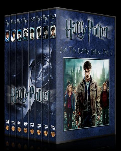 Harry Potter Collection - Custom Dvd Cover Set - English [2001-2011]-setjpg