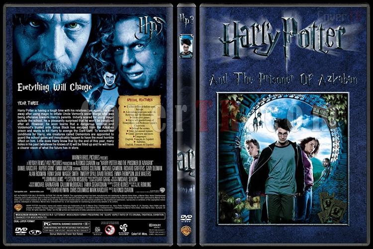 Harry Potter Collection - Custom Dvd Cover Set - English [2001-2011]-3-harry-potter-prisoner-azkabanjpg