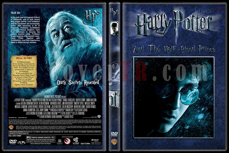 Harry Potter Collection - Custom Dvd Cover Set - English [2001-2011]-6-harry-potter-half-blood-princejpg