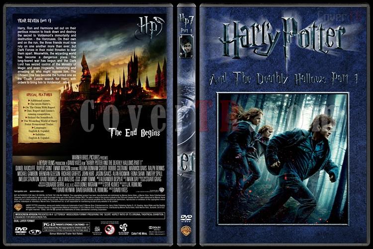 Harry Potter Collection - Custom Dvd Cover Set - English [2001-2011]-7-harry-potter-deathly-hallows-part-1jpg