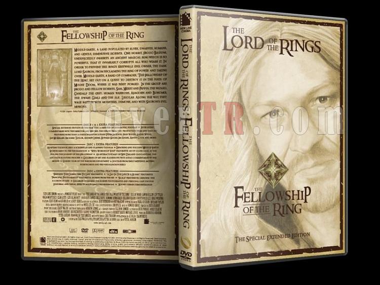 Lord Of The Rings (Yzklerin Efendisi) - Custom Dvd Cover Set - English [2001-2003]-lord-rings-fellowship-ring-dvd-coverjpg