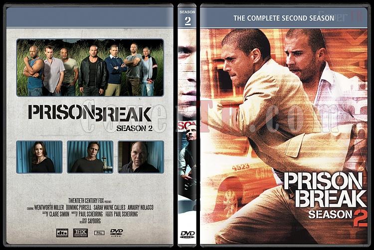 Prison Break (Seasons 1-4) - Custom Dvd Cover Set - English [2005-2009]-p2jpg