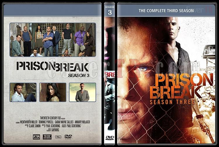 Prison Break (Seasons 1-4) - Custom Dvd Cover Set - English [2005-2009]-p3jpg