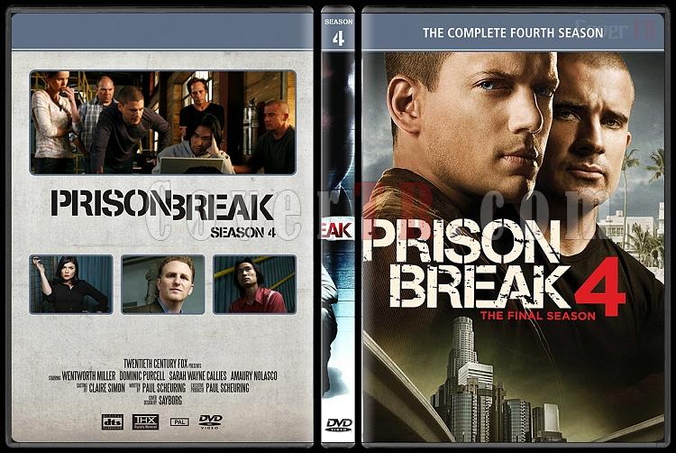 Prison Break (Seasons 1-4) - Custom Dvd Cover Set - English [2005-2009]-p4jpg