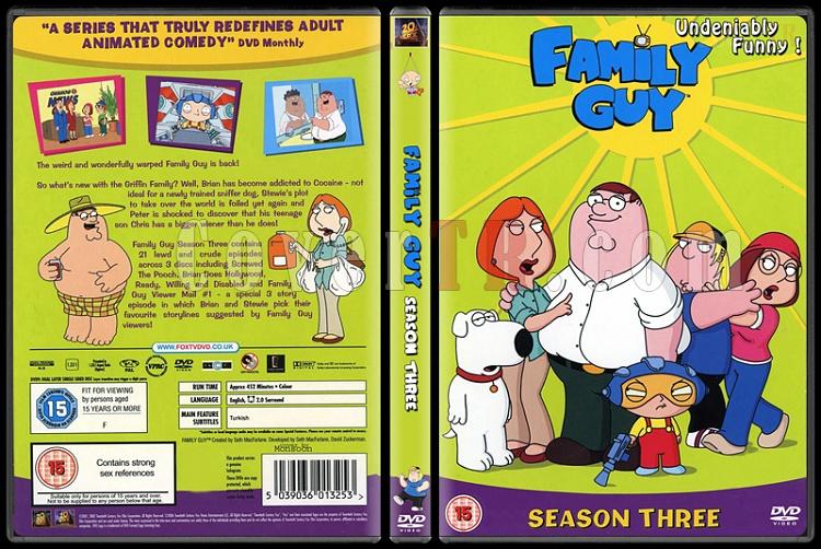 Family Guy (Season 1-9) - Scan Dvd Cover Set - English [1999-?]-3jpg