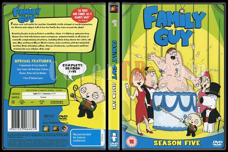 Family Guy (Season 1-9) - Scan Dvd Cover Set - English [1999-?]-5jpg
