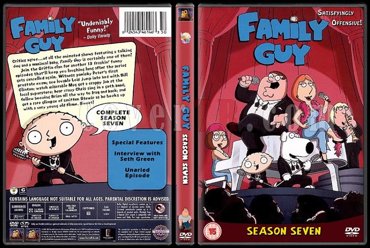 Family Guy (Season 1-9) - Scan Dvd Cover Set - English [1999-?]-7jpg