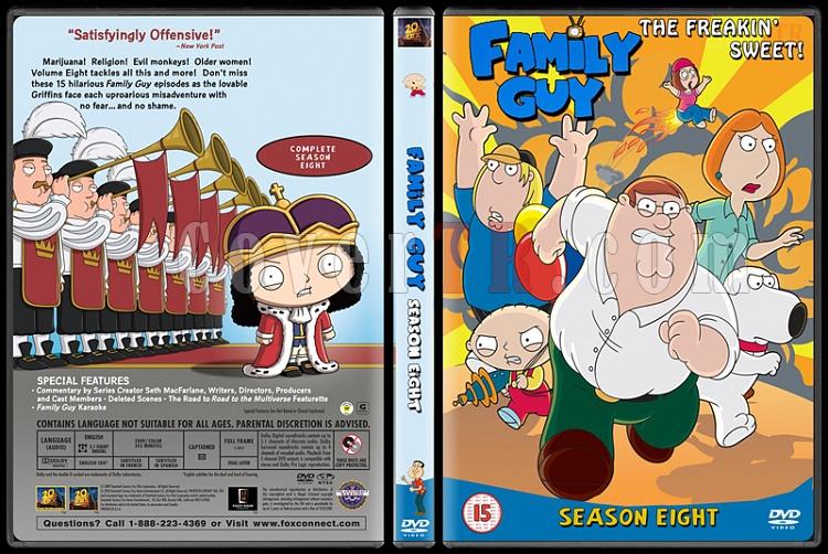 Family Guy (Season 1-9) - Scan Dvd Cover Set - English [1999-?]-8jpg