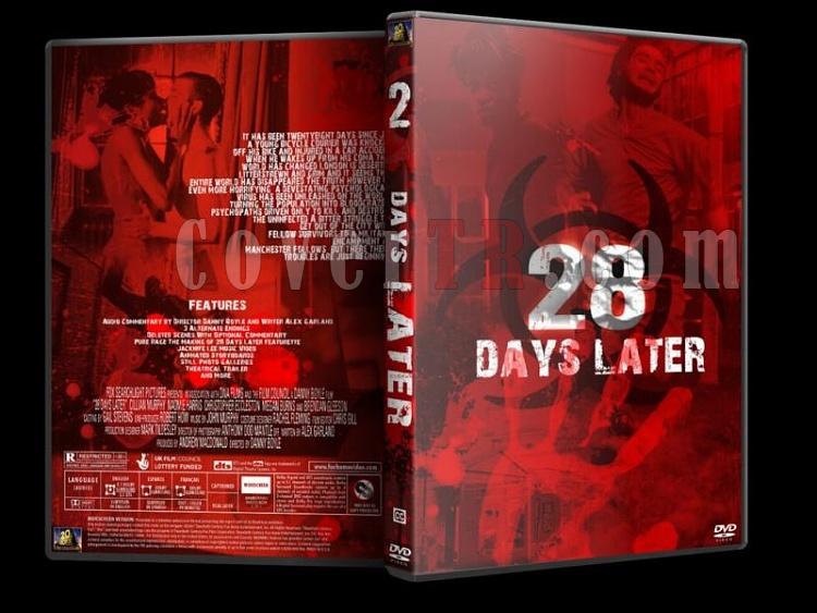 28 Days & Weeks Later - Custom Dvd Cover Set - English [2002-2007]-28-days-laterjpg