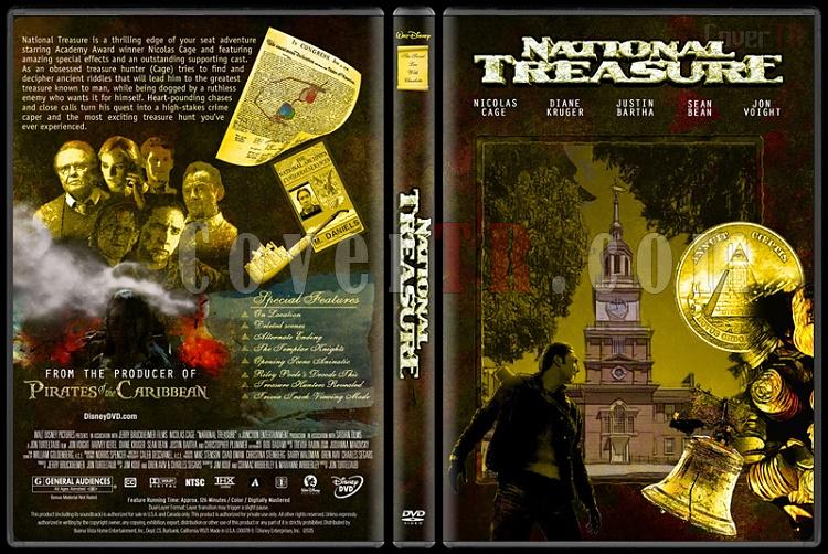 National Treasure (Byk Hazine) Collection - Custom Dvd Cover Set - English [2004-2007]-national-treasure-dvd-coverjpg