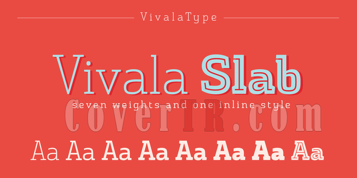 Vivala Slab Font-156343png