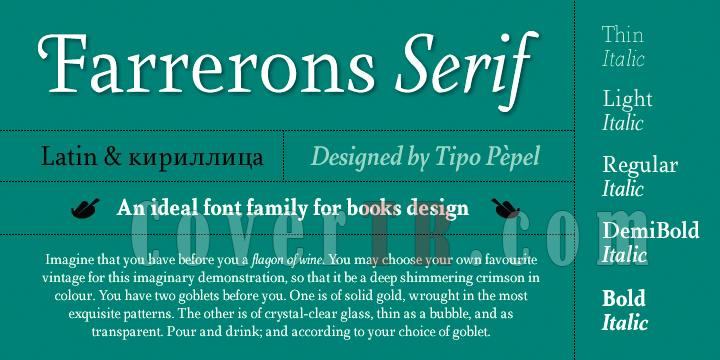 Farrerons Serif Font-69199jpg