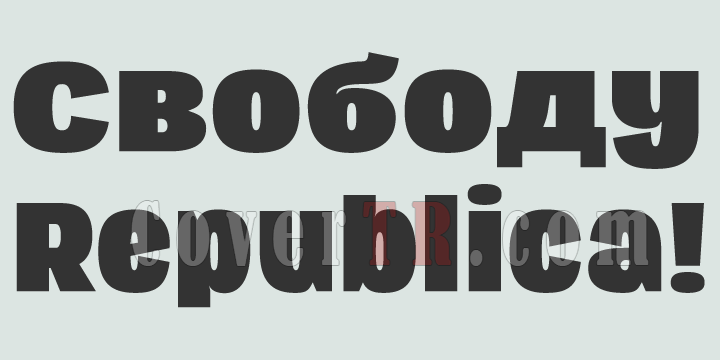 Republica 4F Font-45791png