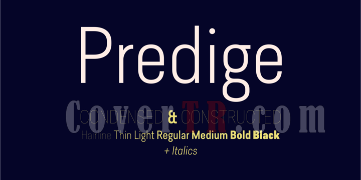 Predige Font-131403png