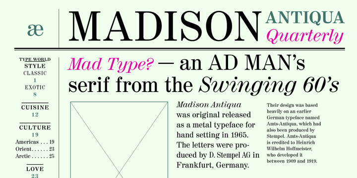 Madison Antiqua Pro Font-102836jpg