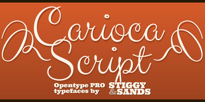 Carioca Script Pro Font-117179jpg