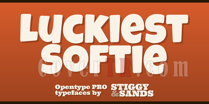 Luckiest Softie Pro Font-118081png