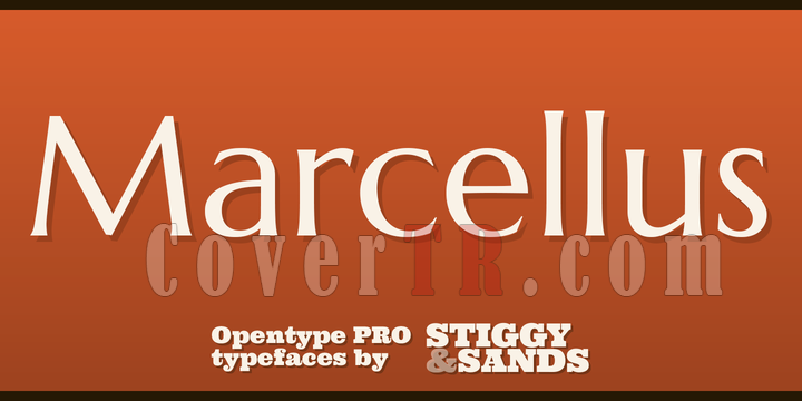 Marcellus Pro Font-106514png