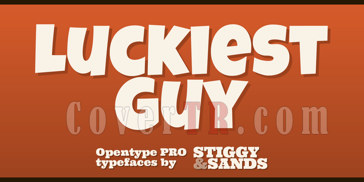 Luckiest Guy Pro Font-106509png