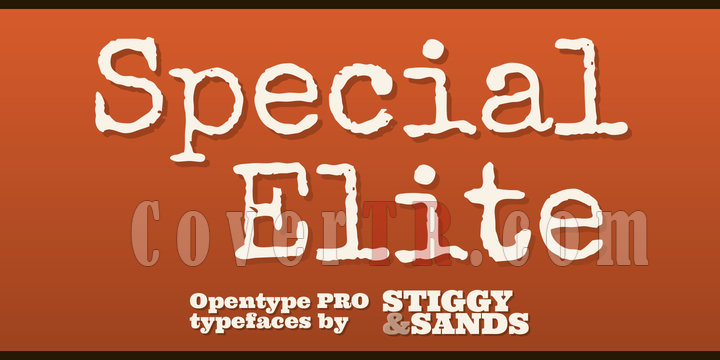 Special Elite Pro Font-113204png