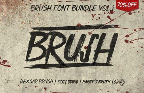 Brush Font-455jpg