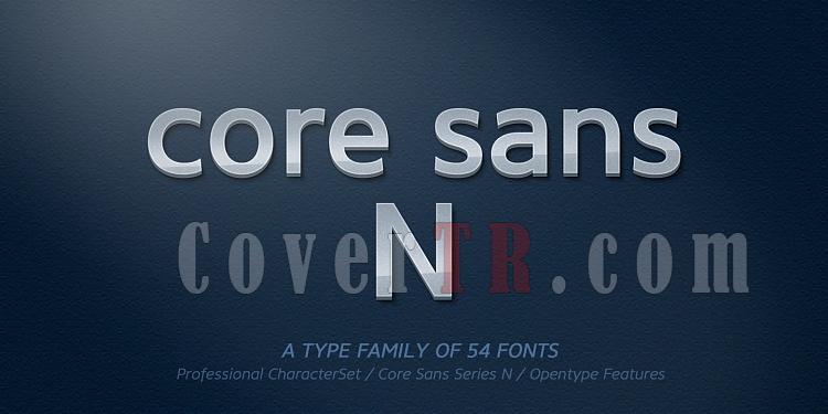 Core Sans N Font-100438jpg