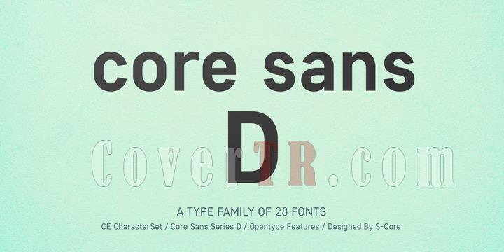 Core Sans D Font-145771jpg