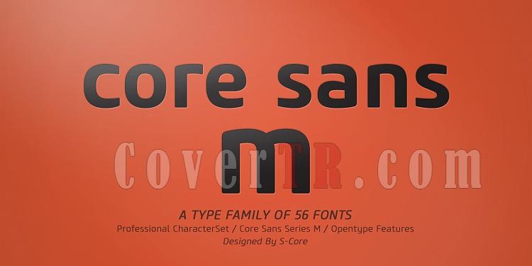 Core Sans M Font-111088jpg