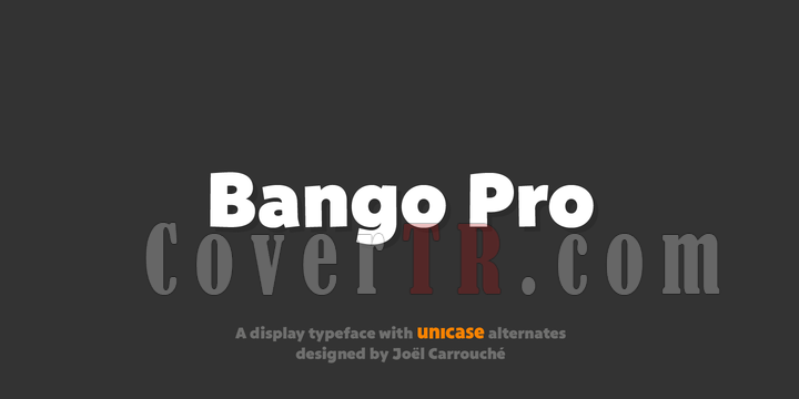 Bango Pro Font-149171png