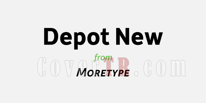 Depot New Font-101631png