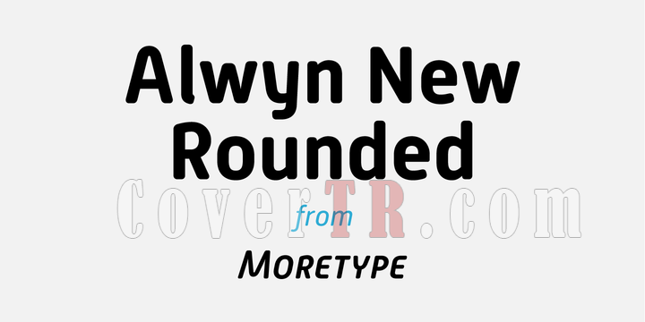 Alwyn New Rounded Font-101626png