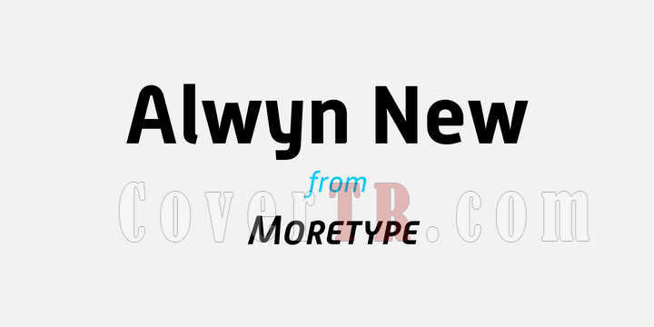 Alwyn New Font-101644png