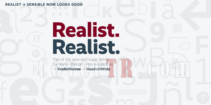 Realist Font-117408png