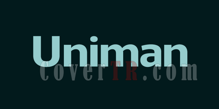 Uniman Font-84359png