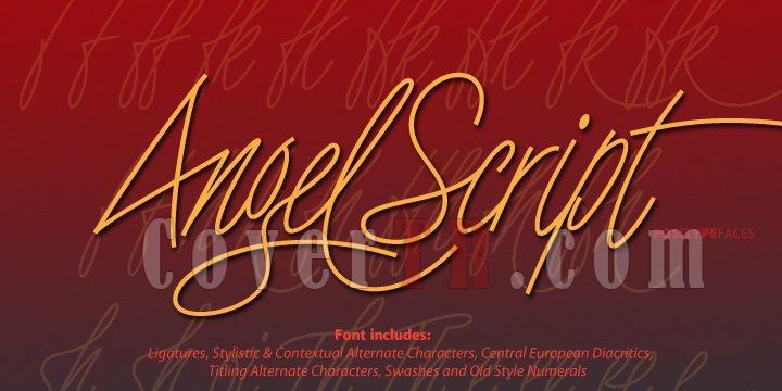 Angel Script Font-23732jpg