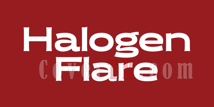 Halogen Flare Font-146879png