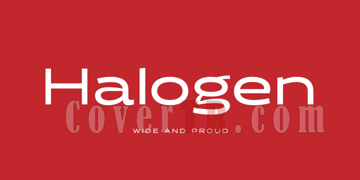 Halogen Font-81370png