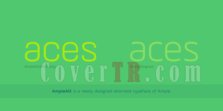 Ample Alt Font-153723png